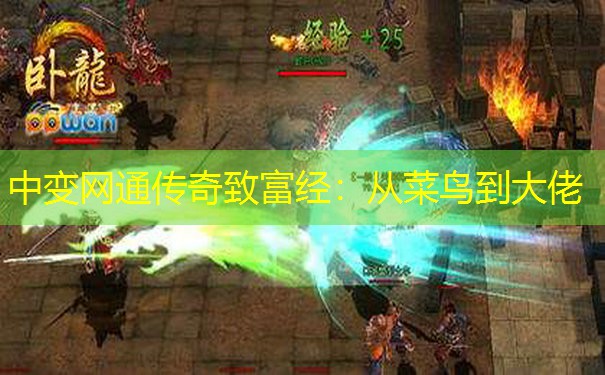 中变网通传奇致富经：从菜鸟到大佬