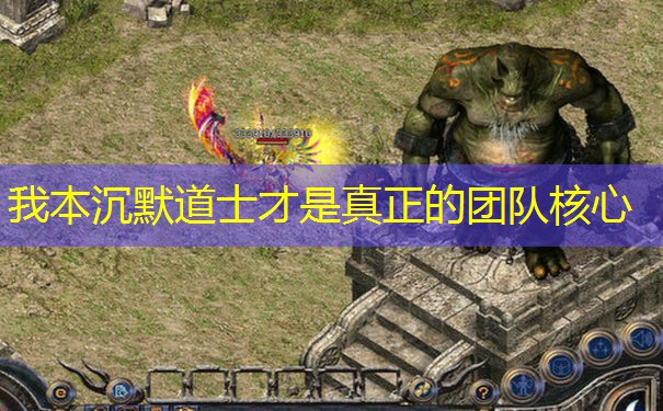 我本沉默道士才是真正的团队核心