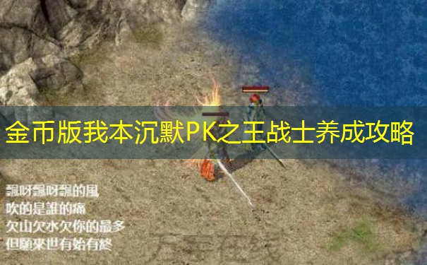 金币版我本沉默PK之王战士养成攻略