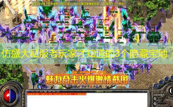 仿盛大私服老玩家才知道的3个隐藏宝地