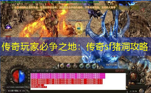 传奇玩家必争之地：传奇sf猪洞攻略