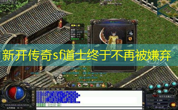 新开传奇sf道士终于不再被嫌弃