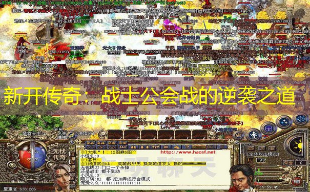 新开传奇：战士公会战的逆袭之道