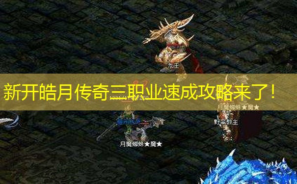 新开皓月传奇三职业速成攻略来了！