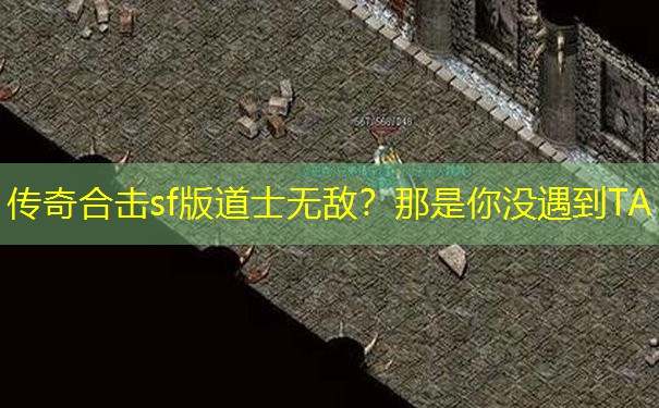 传奇合击sf版道士无敌？那是你没遇到TA