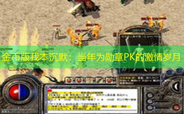 金币版我本沉默：当年为勋章PK的激情岁月