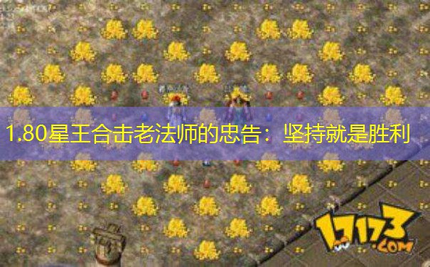 1.80星王合击老法师的忠告：坚持就是胜利
