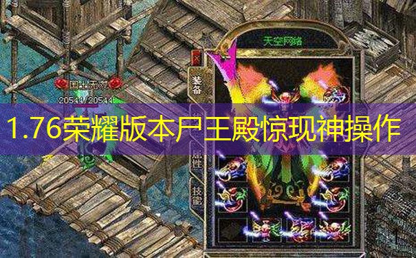 1.76荣耀版本尸王殿惊现神操作