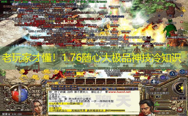 老玩家才懂！1.76随心大极品神技冷知识