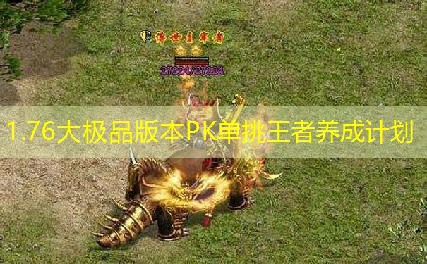 1.76大极品版本PK单挑王者养成计划