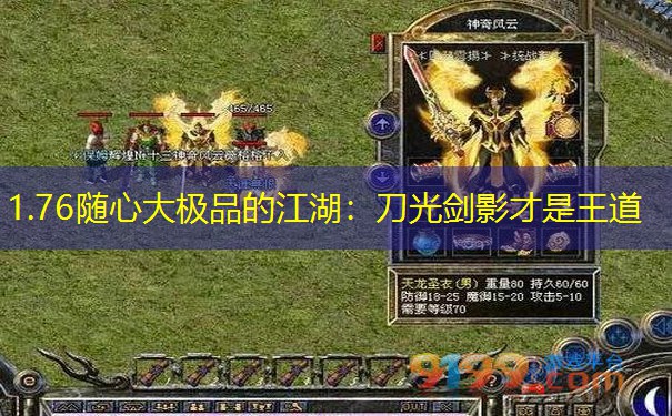 1.76随心大极品的江湖：刀光剑影才是王道