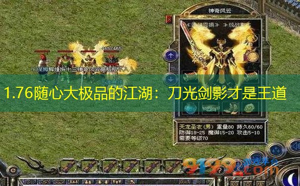 1.76随心大极品的江湖:刀光剑影才是王道 1.76随心大极品的江湖:刀光剑影才是王道